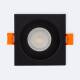 Imagem de Aro Downlight Quadrado IP65 para Lâmpada LED GU10 Corte Ø75 mm