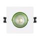 Imagen de Aro Downlight Cuadrado Basculante de Colores para Bombilla LED GU10 / GU5.3 Corte Ø80 mm