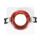Imagen de Aro Downlight Cuadrado Basculante de Colores para Bombilla LED GU10 / GU5.3 Corte Ø80 mm