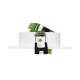 Imagen de Aro Downlight Cuadrado Basculante de Colores para Bombilla LED GU10 / GU5.3 Corte Ø80 mm