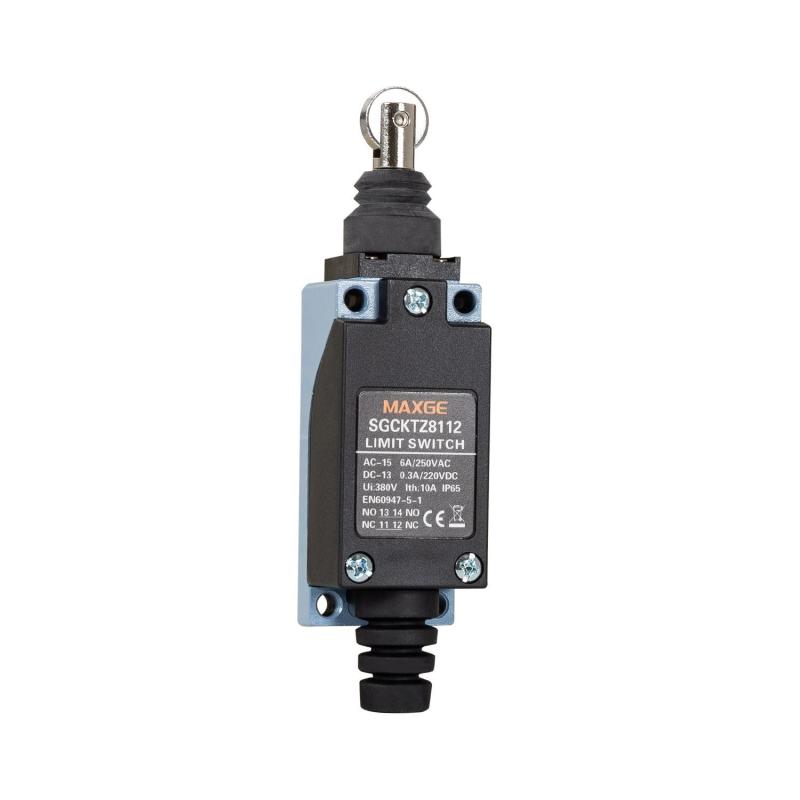 Imagen de Final de Carrera de Pistón Metálico Industrial/Terciario MAXGE con Roldana Metálica