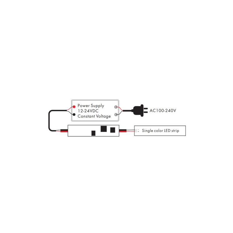 Interruptor Sensor PIR Para Armario O Baño – Automático, Sin Contacto