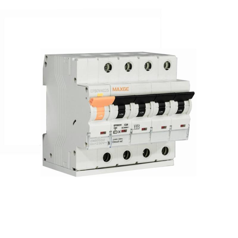 Imagen de Protector Combinado Sobretensiones Permanentes + IGA MAXGE 4P