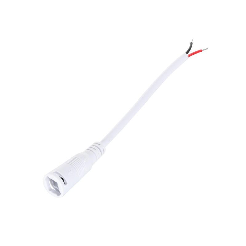 Imagem de Cabo Conexão Jack Fêmea Fita LED 12V Branco