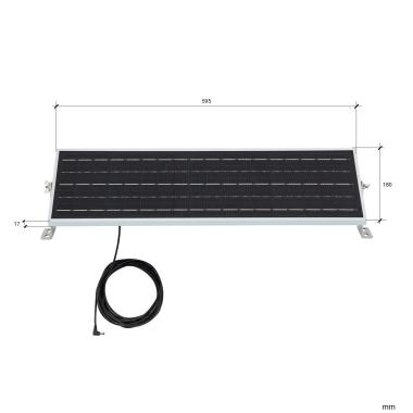 Imagen de Pantalla Estanca Solar LED 62cm 20W IP65