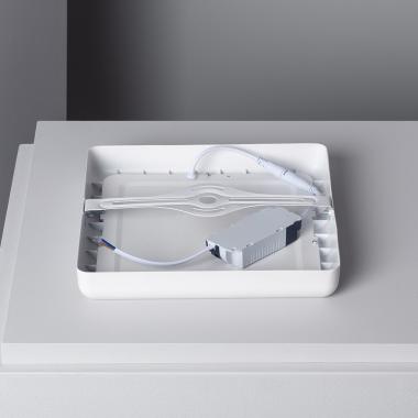 Imagem de Plafón LED 18W Quadrado Metal 225x225 mm Design White