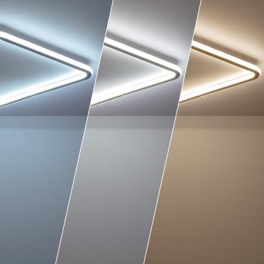 Imagen de Plafón LED 28W Cuadrado Metal 500x500 mm Blanco Seleccionable Allharo