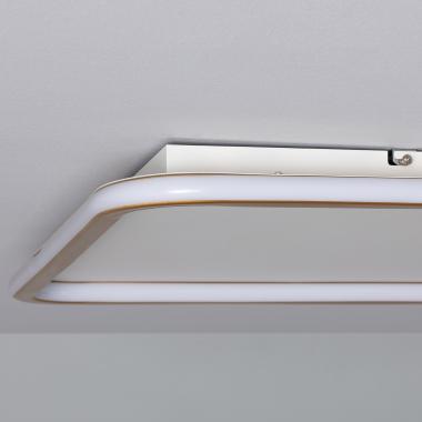 Imagem de Plafon LED 50W Retangular Metal 900x600 mm CCT Seleccionável Allharo Imagem de Plafon LED 50W Retangular Metal 900x600 mm CCT Seleccionável Allharo