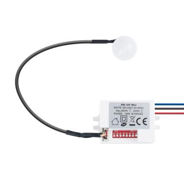 Imagem de Plafón LED 24W Circular para Exterior Ø285 mm IP65 com Sensor de Movimento PIR e Luz de Emergência IP65 Hublot 