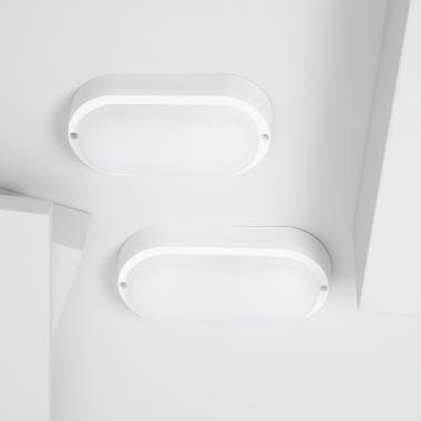 Imagem de Plafon LED 25W Oval Exterior 96x198 mm IP65 Hublot White