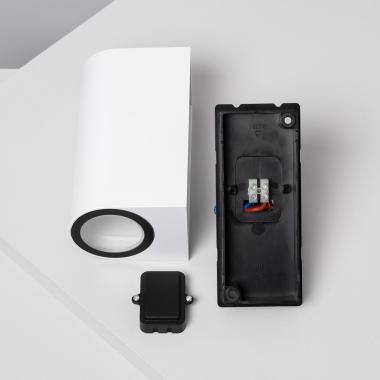 Producto de Aplique de Pared Exterior Iluminación Doble Cara Gala Blanco 