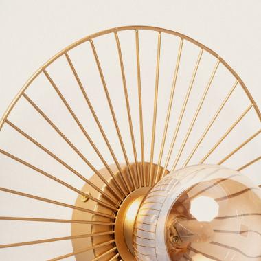 Imagen de Aplique de Pared Metal y Cristal Dharma