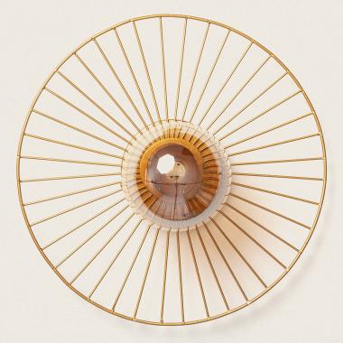 Imagen de Aplique de Pared Metal y Cristal Dharma