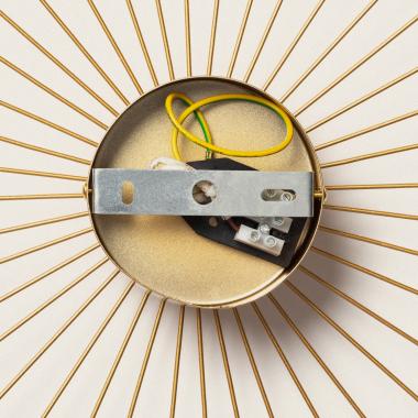 Imagen de Aplique de Pared Metal y Cristal Dharma