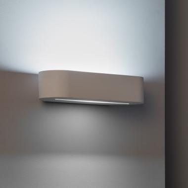 Imagem de Aplique de Parede de Gesso Iluminação Dupla Lonjong