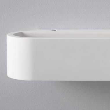 Imagem de Aplique de Parede de Gesso Iluminação Dupla Lonjong