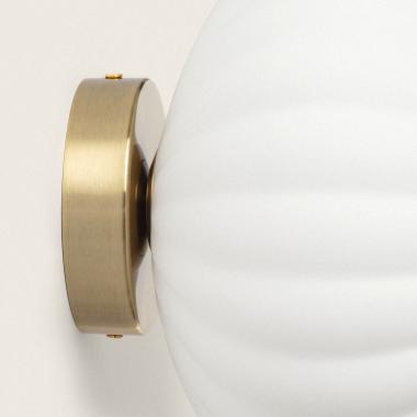 Imagen de Aplique de Pared Cristal y Metal Celina