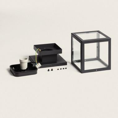 Imagen de Aplique de Techo Exterior Aluminio Theia 