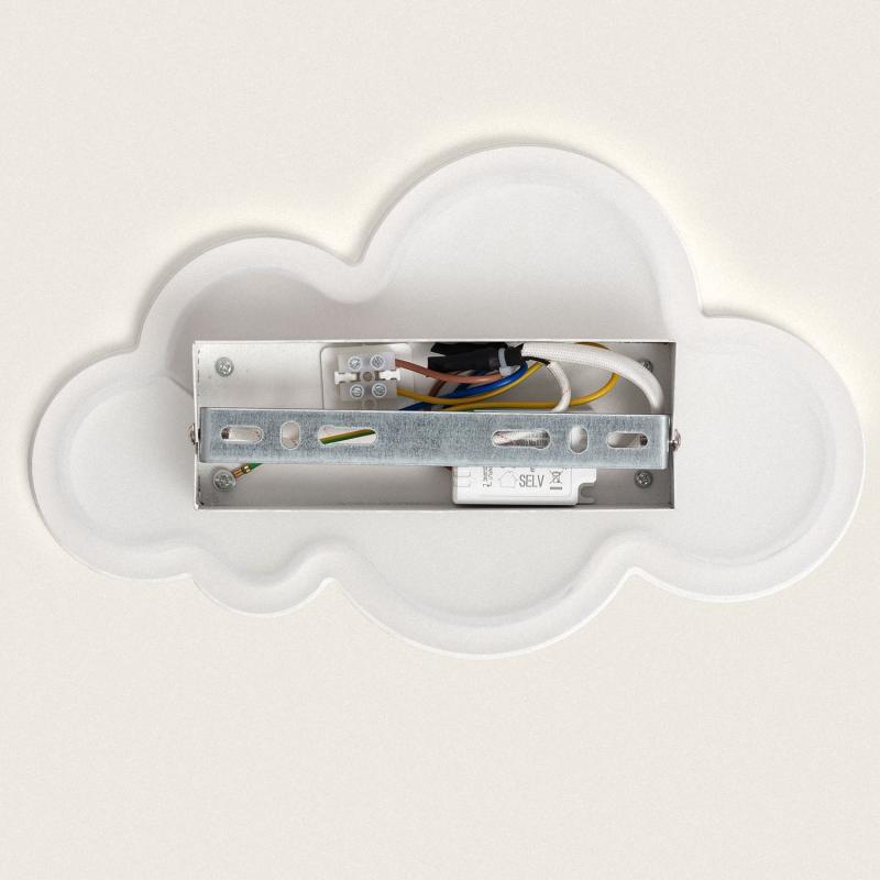 Imagen de Aplique de Pared LED 10W Metal Infantil Cloudy