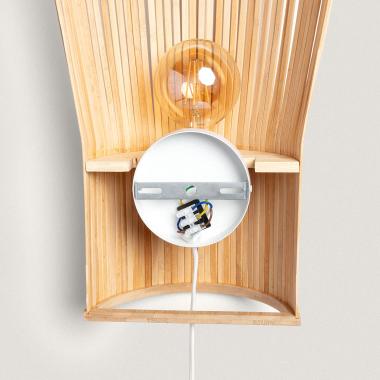 Imagen de Aplique de Pared Bambú Zahara ILUZZIA
