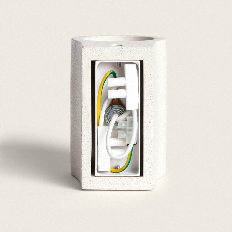 Imagem de Aplique de Parede Cimento Iluminação Dupla Kediri