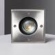 Imagen de Foco Exterior Empotrable Suelo Cuadrado Inox para GU10