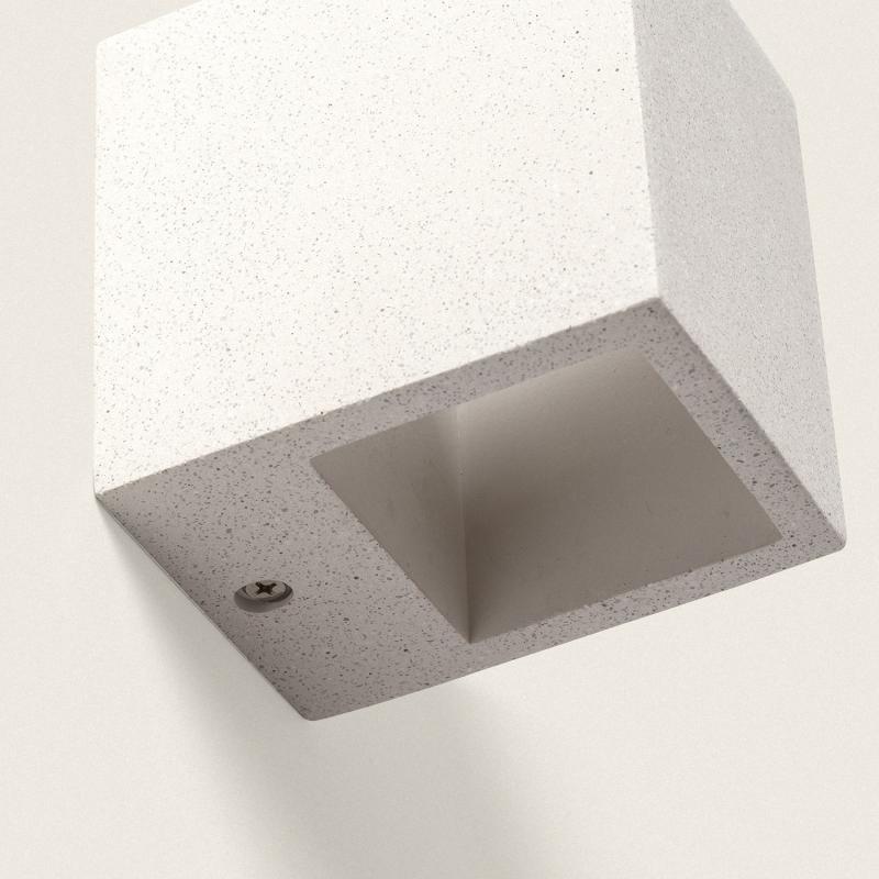 Imagem de Aplique de Parede Cimento Iluminação Dupla Batam Imagem de Aplique de Parede Cimento Iluminação Dupla Batam