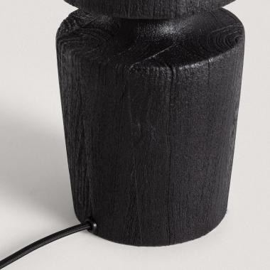 Produto de Base Candeeiro de Mesa em Madeira Alaia ILUZZIA