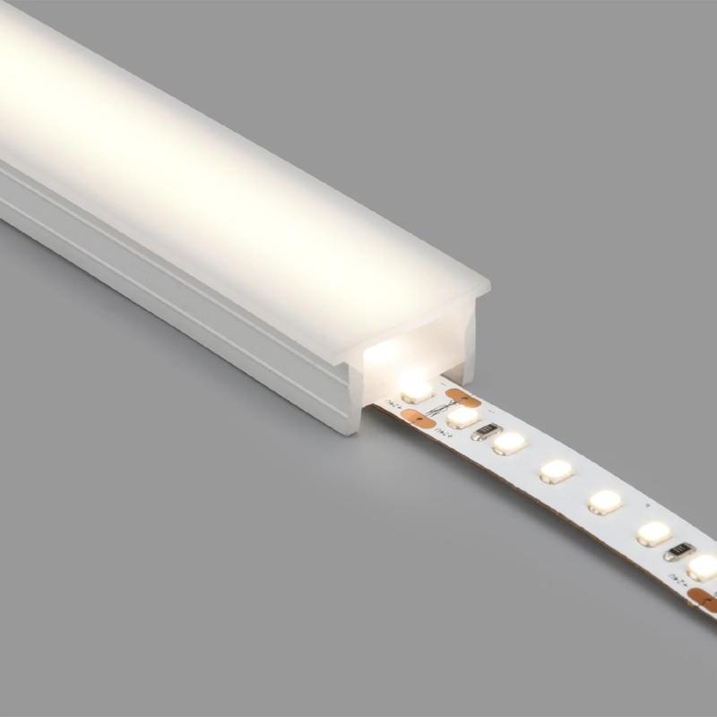 Imagen de Perfil Neón SFLEX 25x14 Empotrable Curva Vertical para Tira LED IP20 hasta 15 mm