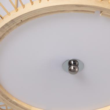 Imagen de Plafón Circular Bambú Ø400 mm Calpe