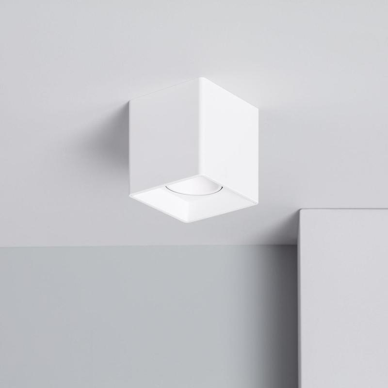Imagem de Aplique de Teto LED 5W RGBW WiFi Regulável Branco Jaspe