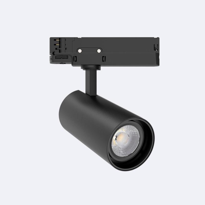 Imagen de Foco Carril LED Trifásico 30W Fasano Regulable DALI Negro