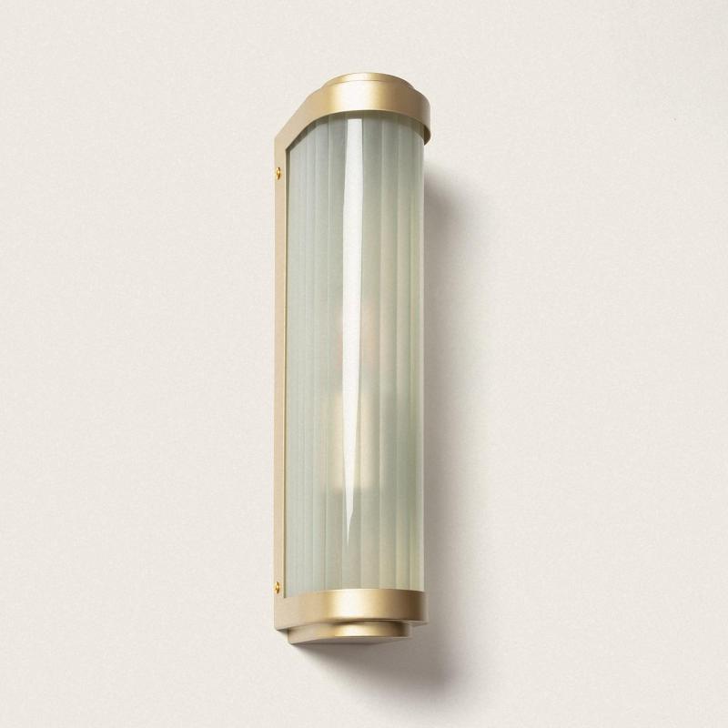 Imagen de Aplique de Pared Exterior Cristal y Material Peridot