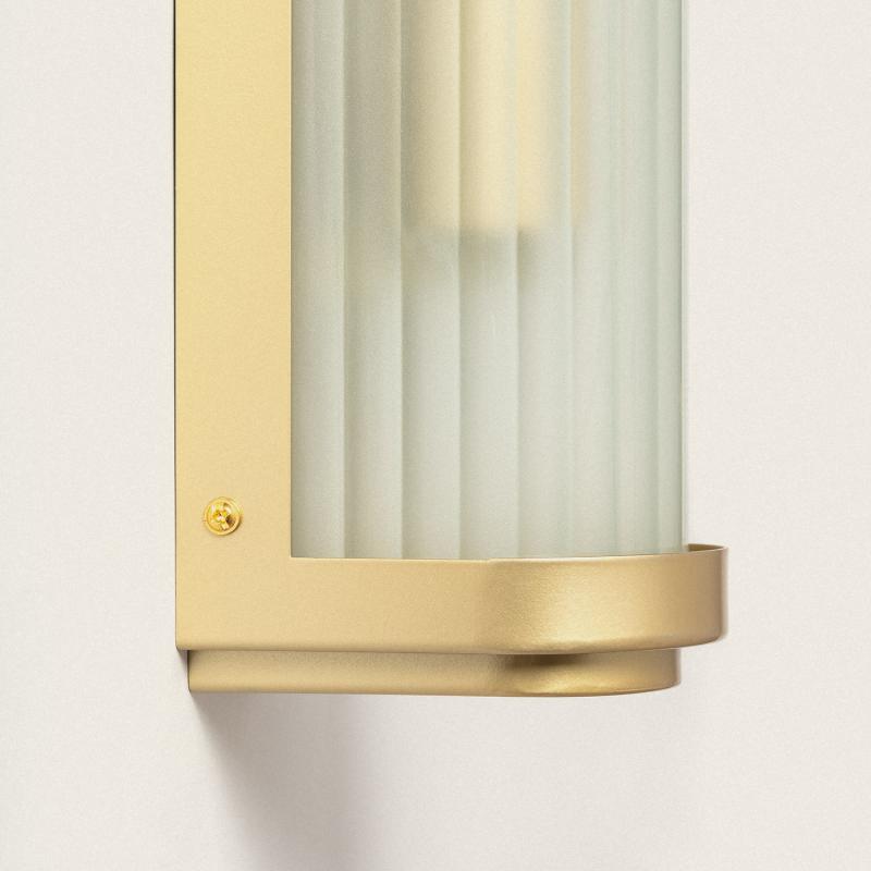 Imagen de Aplique de Pared Exterior Cristal y Material Peridot