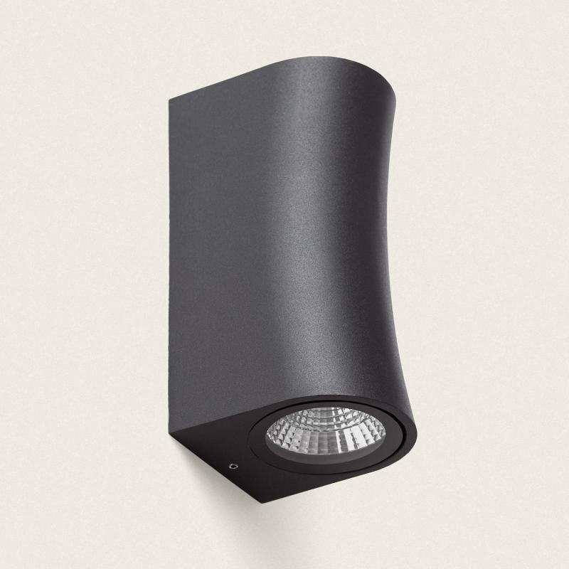 Produto de Aplique de Parede Exterior LED 6W Alumínio Superfície Hallek 
