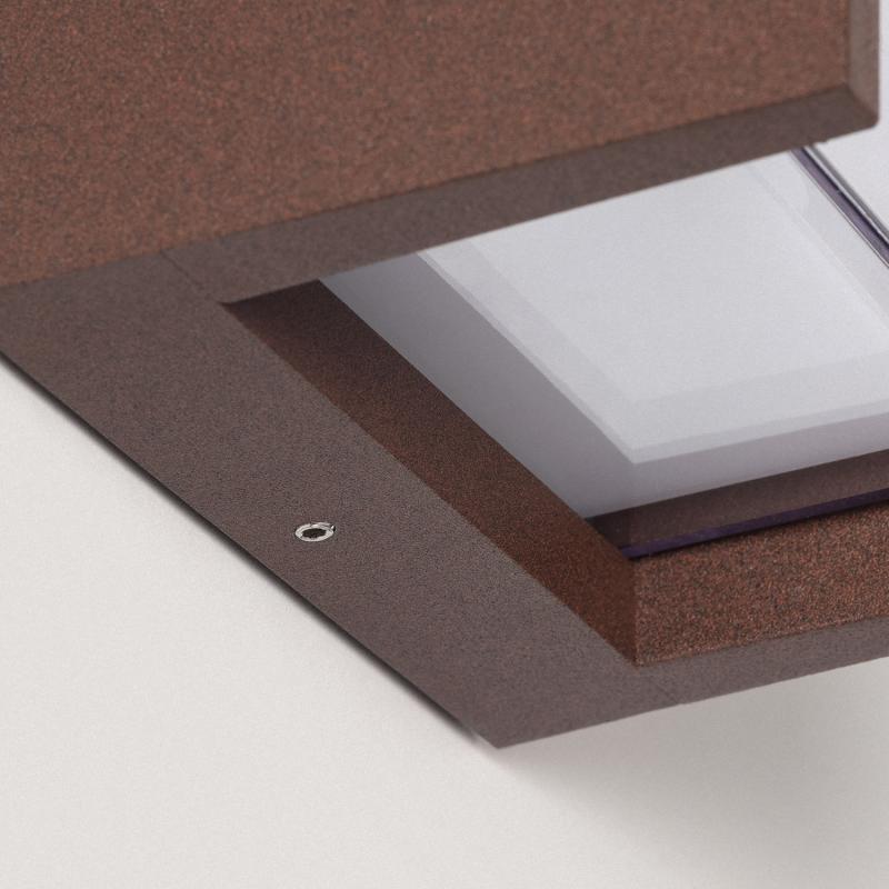 Imagen de Aplique de Pared Exterior LED 12W Aluminio Blanco Seleccionable Doble Difusor Lysandra