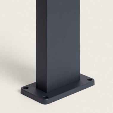Imagen de Baliza de Pie Exterior LED 10W Superficie 80cm Aluminio Denny L