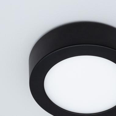 Imagem de Plafon LED 6W Circular Alumínio Slim Ø110 mm CCT Seleccionável Galán SwitchDimm