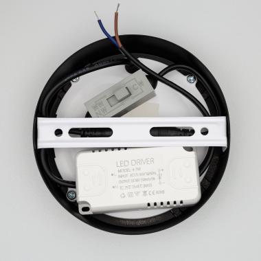 Imagem de Plafon LED 6W Circular Alumínio Slim Ø110 mm CCT Seleccionável Galán SwitchDimm