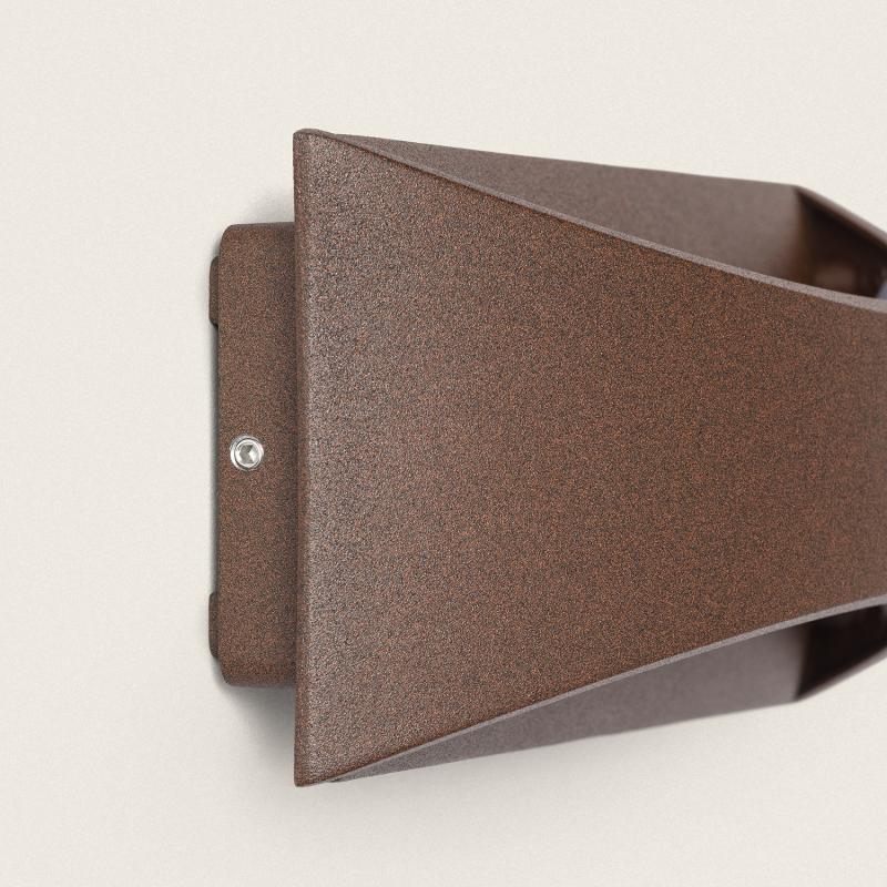 Imagen de Aplique de Pared Exterior LED 7W Aluminio Iluminación Doble Cara Blanco Seleccionable Gedved