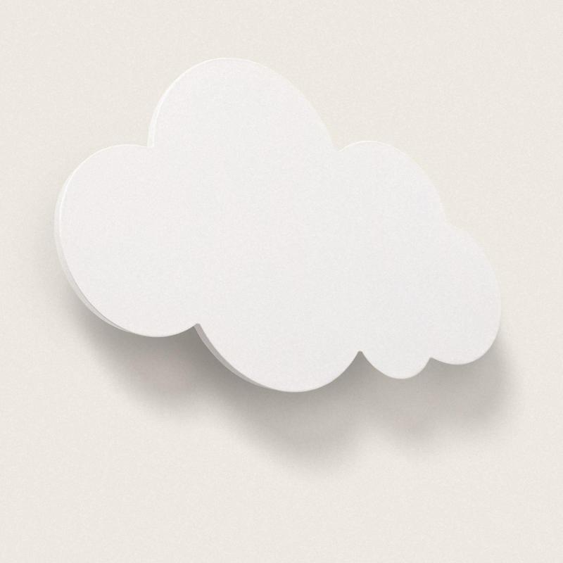 Imagen de Aplique de Pared LED 10W Metal Infantil Cloudy