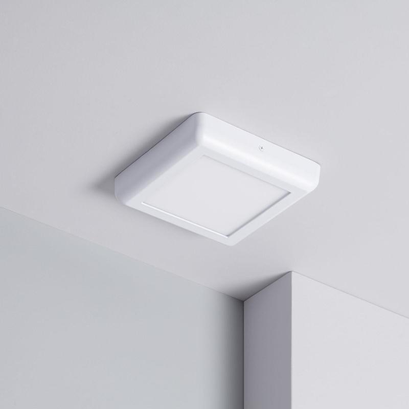 Imagem de Plafón LED 12W Quadrado Metal 178x178 mm Design White
