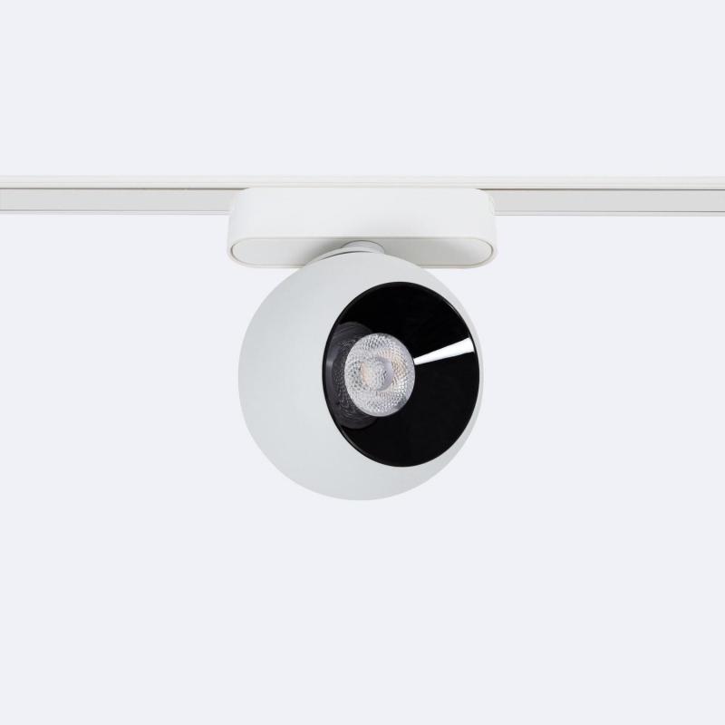 Imagen de Foco Carril LED Magnético 25mm SuperSlim Cóncavo 12W 48V Blanco Ø100 mm