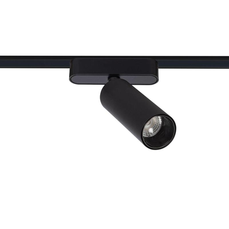 Produto de Foco Carril LED Magnético 25mm SuperSlim 15W 48V Preto 