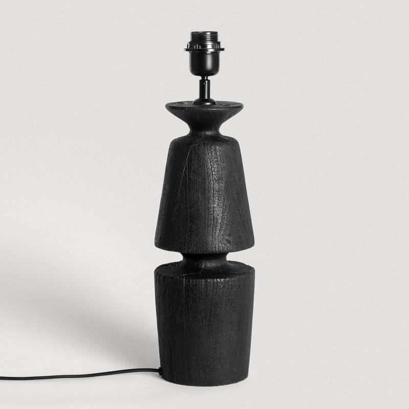 Produto de Base Candeeiro de Mesa em Madeira Alaia ILUZZIA