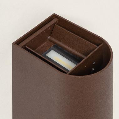 Imagen de Aplique de Pared Exterior LED 10W Aluminio Iluminación Doble Cara CCT Seleccionable Denny Round Large