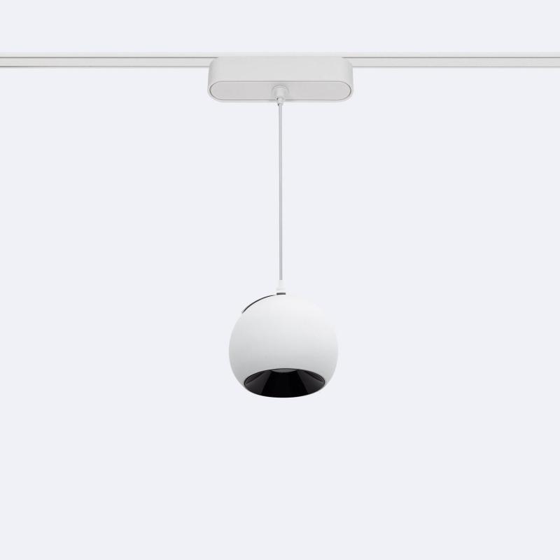 Imagem de Foco Carril Suspenso Côncavo LED Magnético 25mm SuperSlim 12W 48V Branco Ø100mm