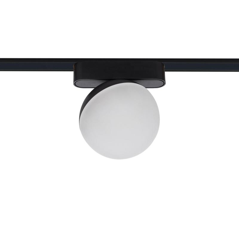Imagem de Foco Carril LED Magnético 25mm SuperSlim 10W 48V Preto Ø100 mm 
