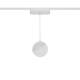 Imagen de Foco Carril Colgante LED Magnético 25mm SuperSlim 10W 48V Ø100 mm Blanco