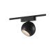 Imagem de Foco Carril Côncavo LED Magnético 25mm SuperSlim 12W 48V Preto Ø100mm